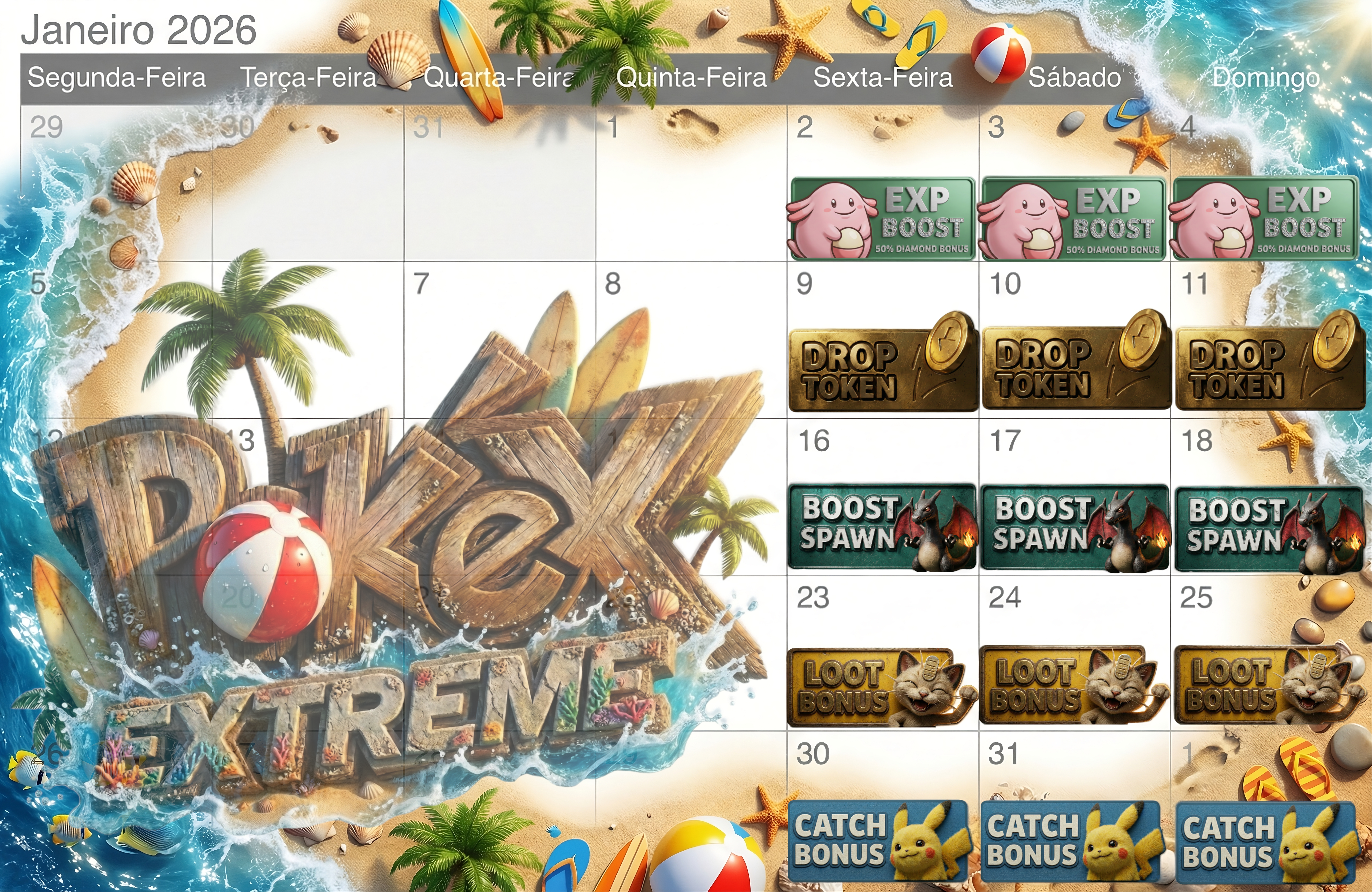 Calendário de Eventos